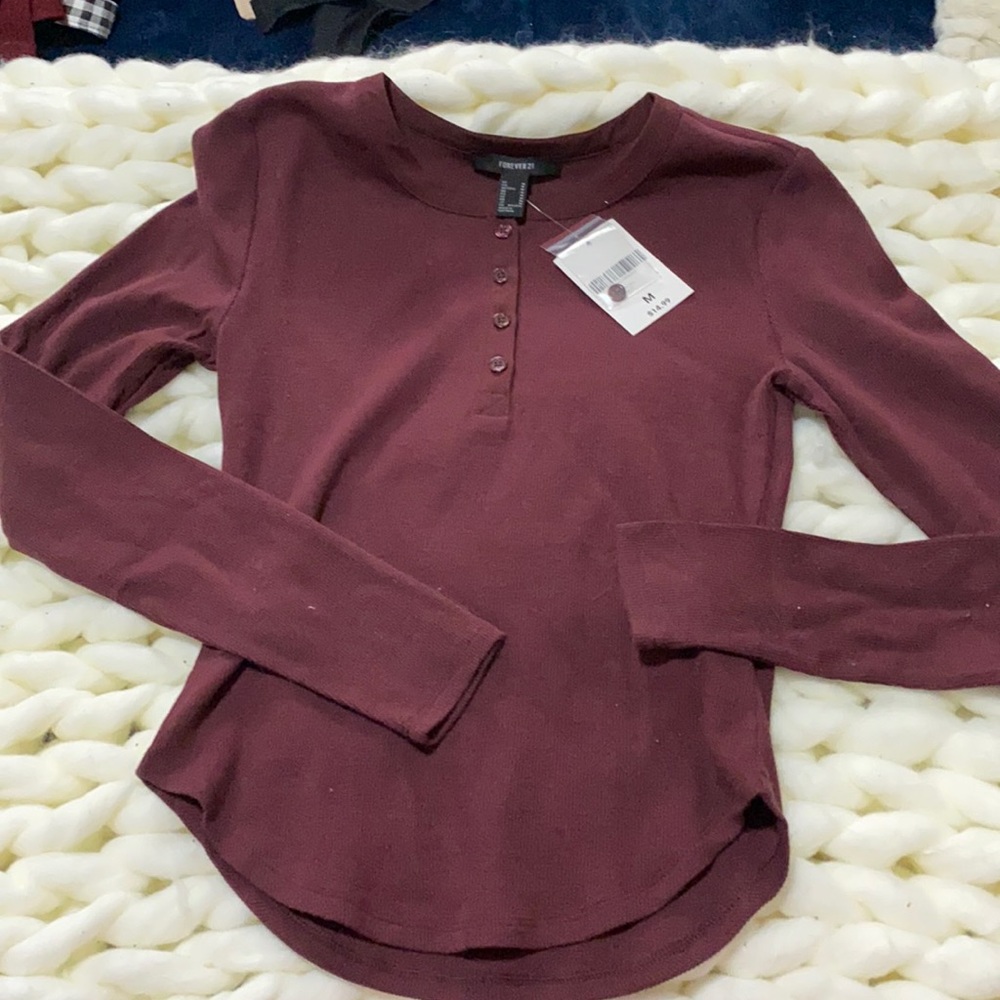 NWT maroon shirt!